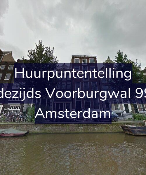 Foto gevel Huurpuntentelling voor Oudezijds Voorburgwal 99-H, Amsterdam