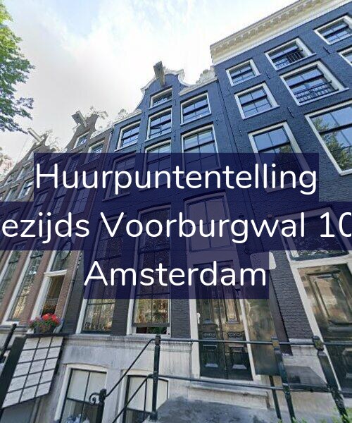 Foto gevel Huurpuntentelling voor Oudezijds Voorburgwal 109-B, Amsterdam