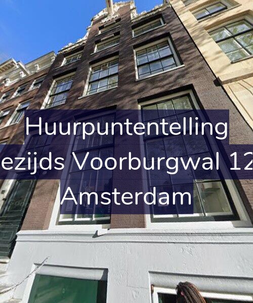 Foto gevel Huurpuntentelling voor Oudezijds Voorburgwal 127-C, Amsterdam