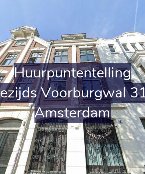 Foto gevel Huurpuntentelling voor Oudezijds Voorburgwal 310-A, Amsterdam