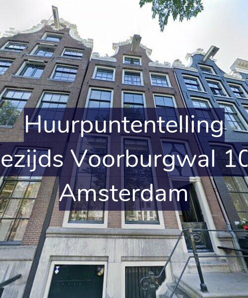 Foto gevel Huurpuntentelling voor Oudezijds Voorburgwal 107-B, Amsterdam