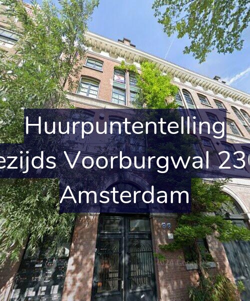 Foto gevel Huurpuntentelling voor Oudezijds Voorburgwal 230-B5, Amsterdam