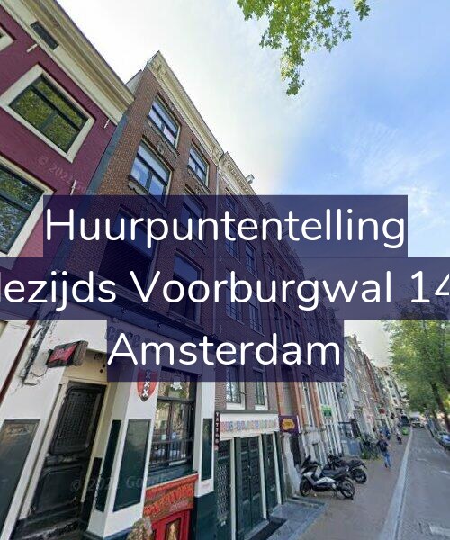 Foto gevel Huurpuntentelling voor Oudezijds Voorburgwal 143-1, Amsterdam