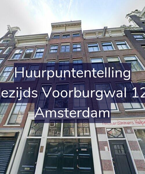 Foto gevel Huurpuntentelling voor Oudezijds Voorburgwal 123-1, Amsterdam