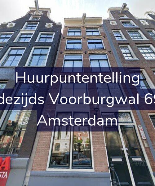 Foto gevel Huurpuntentelling voor Oudezijds Voorburgwal 69-B, Amsterdam