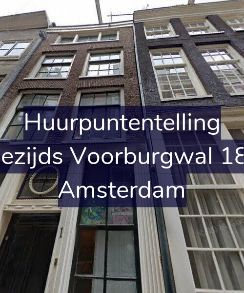 Foto gevel Huurpuntentelling voor Oudezijds Voorburgwal 187-K, Amsterdam
