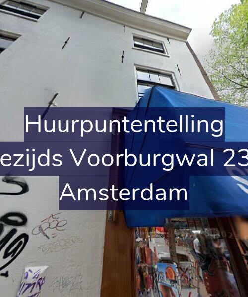 Foto gevel Huurpuntentelling voor Oudezijds Voorburgwal 232-D, Amsterdam