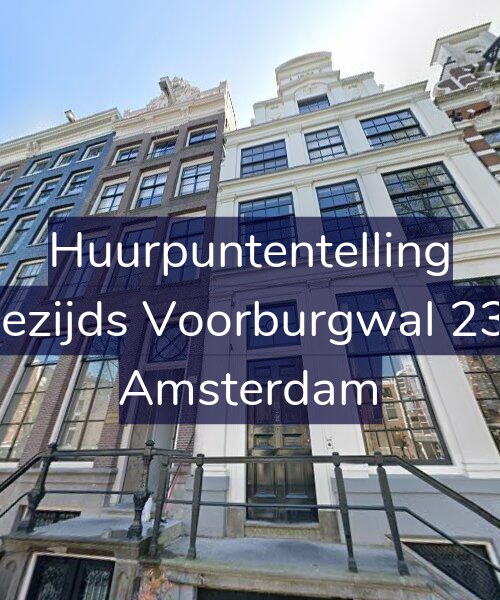 Foto gevel Huurpuntentelling voor Oudezijds Voorburgwal 237-B, Amsterdam