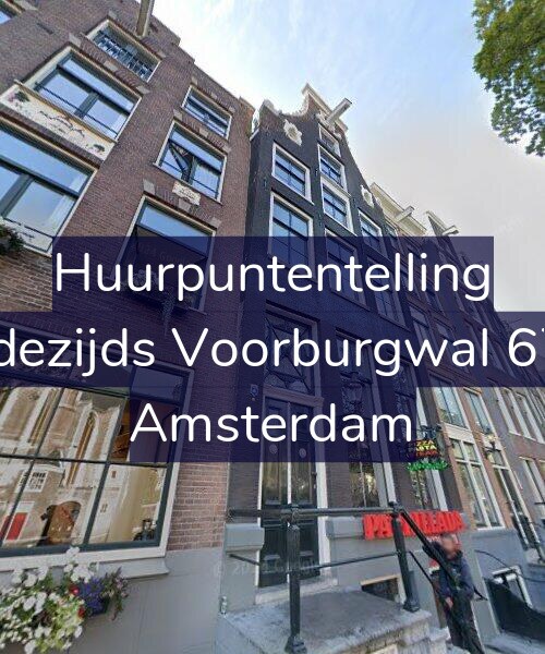 Foto gevel Huurpuntentelling voor Oudezijds Voorburgwal 67-C, Amsterdam