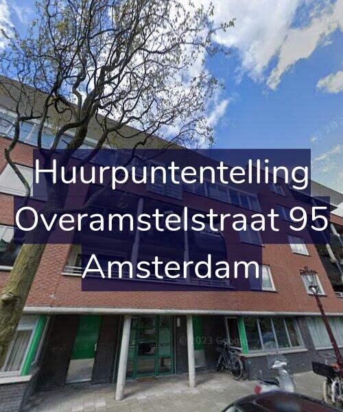 Foto gevel Huurpuntentelling voor Overamstelstraat 95, Amsterdam