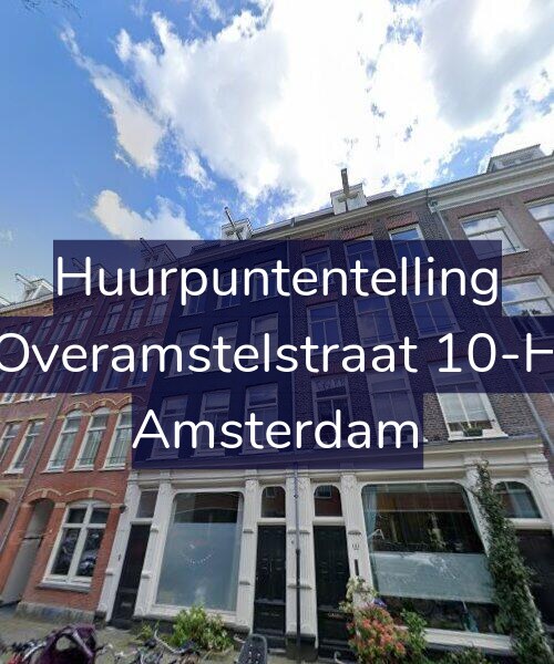 Foto gevel Huurpuntentelling voor Overamstelstraat 10-H, Amsterdam