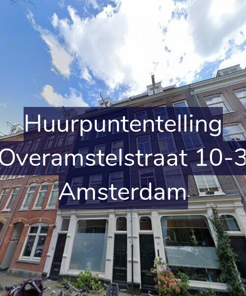 Foto gevel Huurpuntentelling voor Overamstelstraat 10-3, Amsterdam