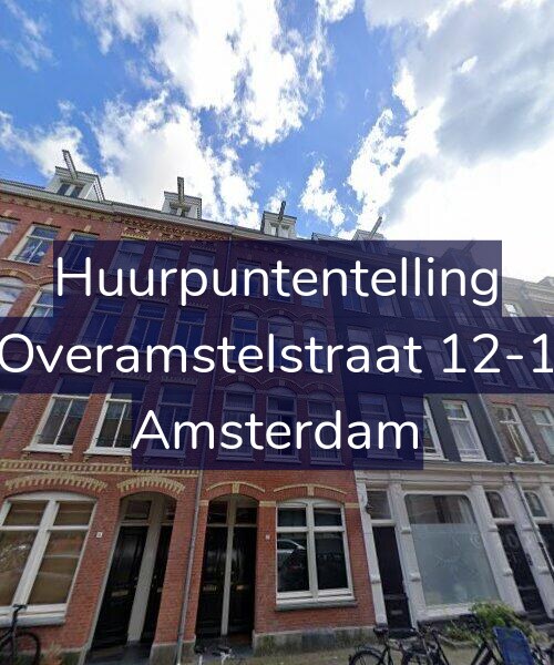 Foto gevel Huurpuntentelling voor Overamstelstraat 12-1, Amsterdam
