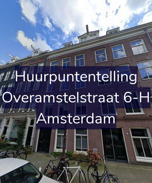 Foto gevel Huurpuntentelling voor Overamstelstraat 6-H, Amsterdam