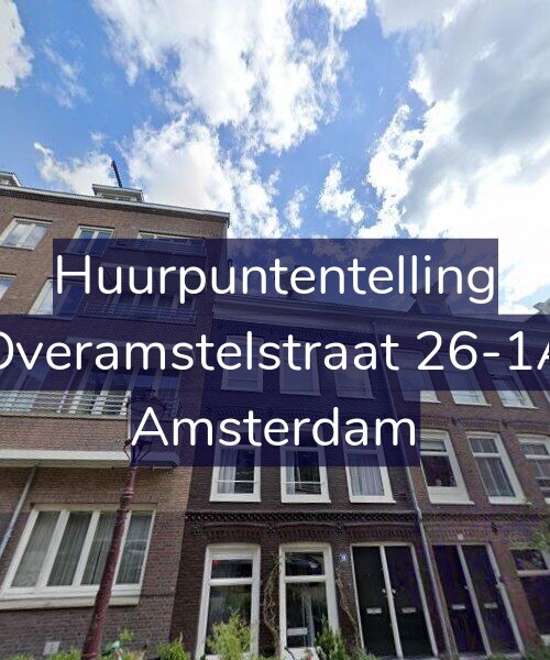Foto gevel Huurpuntentelling voor Overamstelstraat 26-1A, Amsterdam