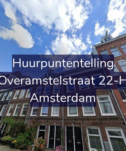 Foto gevel Huurpuntentelling voor Overamstelstraat 22-H, Amsterdam