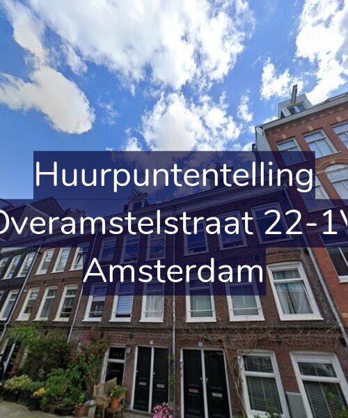 Foto gevel Huurpuntentelling voor Overamstelstraat 22-1V, Amsterdam
