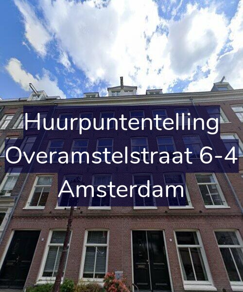 Foto gevel Huurpuntentelling voor Overamstelstraat 6-4, Amsterdam