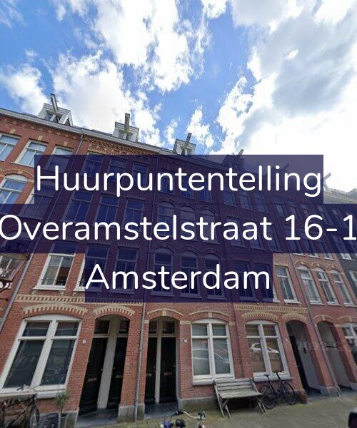 Foto gevel Huurpuntentelling voor Overamstelstraat 16-1, Amsterdam