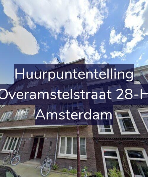 Foto gevel Huurpuntentelling voor Overamstelstraat 28-H, Amsterdam