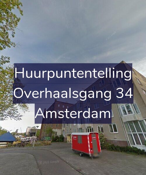 Foto gevel Huurpuntentelling voor Overhaalsgang 34, Amsterdam