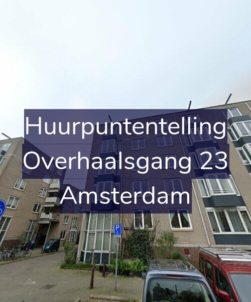Foto gevel Huurpuntentelling voor Overhaalsgang 23, Amsterdam