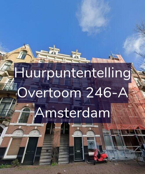 Foto gevel Huurpuntentelling voor Overtoom 246-A, Amsterdam