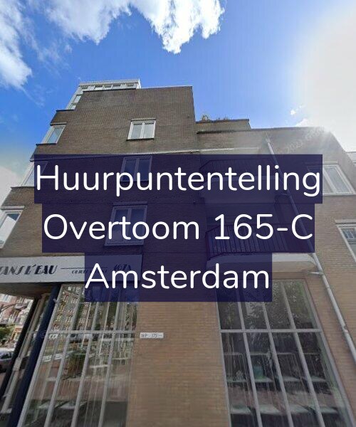Foto gevel Huurpuntentelling voor Overtoom 165-C, Amsterdam