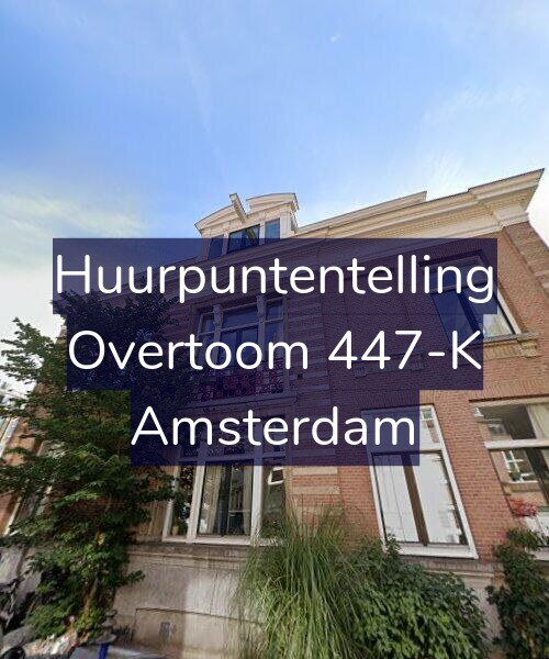 Foto gevel Huurpuntentelling voor Overtoom 447-K, Amsterdam