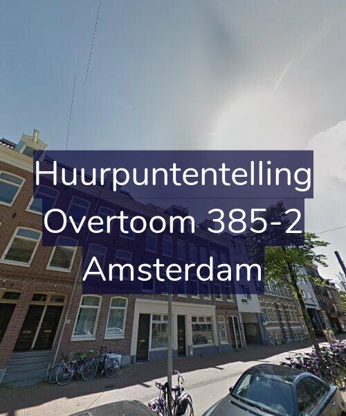 Foto gevel Huurpuntentelling voor Overtoom 385-2, Amsterdam