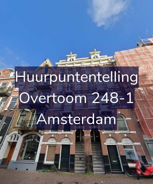 Foto gevel Huurpuntentelling voor Overtoom 248-1, Amsterdam