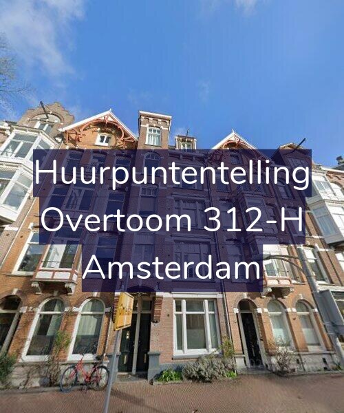 Foto gevel Huurpuntentelling voor Overtoom 312-H, Amsterdam