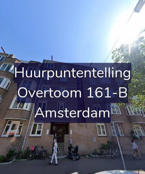 Foto gevel Huurpuntentelling voor Overtoom 161-B, Amsterdam