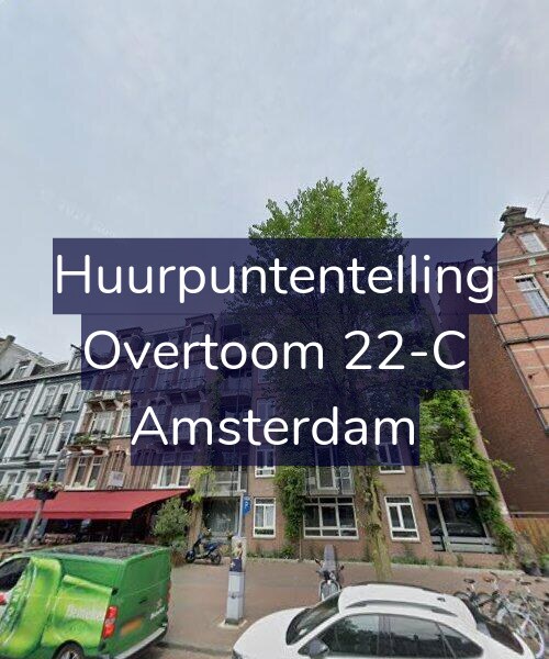 Foto gevel Huurpuntentelling voor Overtoom 22-C, Amsterdam