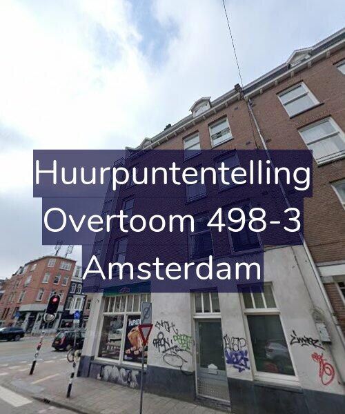 Foto gevel Huurpuntentelling voor Overtoom 498-3, Amsterdam