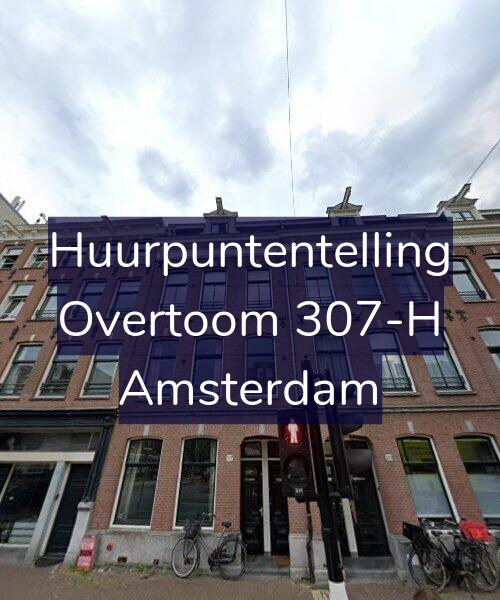 Foto gevel Huurpuntentelling voor Overtoom 307-H, Amsterdam