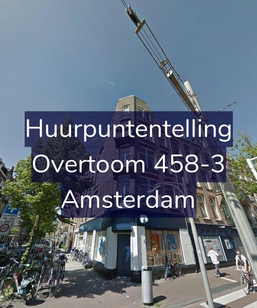 Foto gevel Huurpuntentelling voor Overtoom 458-3, Amsterdam