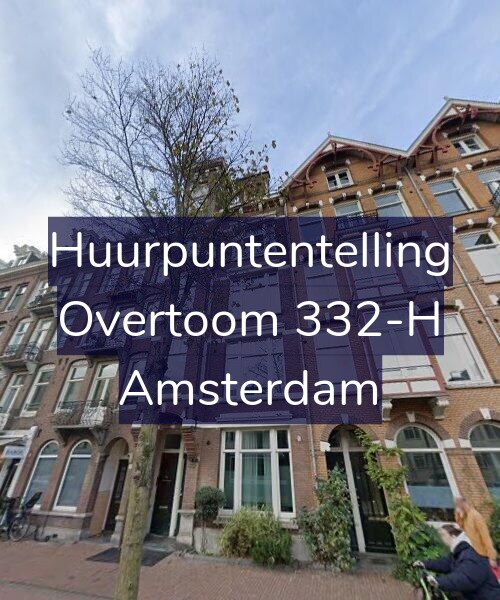 Foto gevel Huurpuntentelling voor Overtoom 332-H, Amsterdam