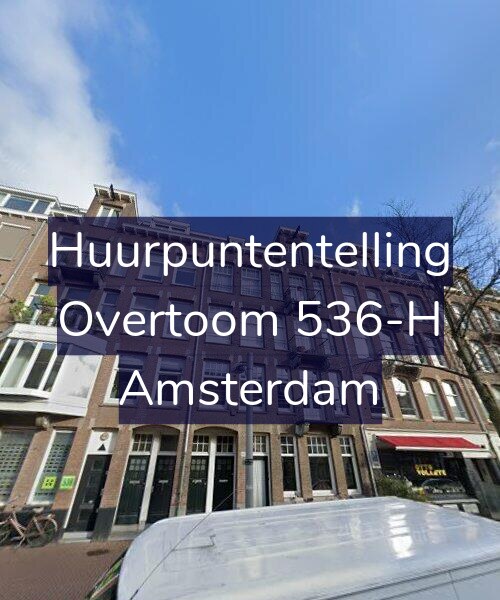 Foto gevel Huurpuntentelling voor Overtoom 536-H, Amsterdam