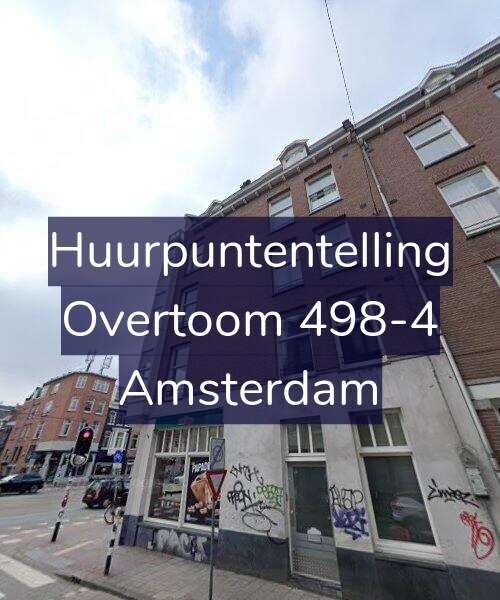 Foto gevel Huurpuntentelling voor Overtoom 498-4, Amsterdam
