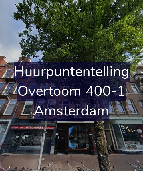 Foto gevel Huurpuntentelling voor Overtoom 400-1, Amsterdam