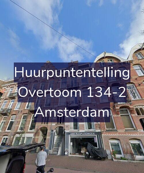 Foto gevel Huurpuntentelling voor Overtoom 134-2, Amsterdam