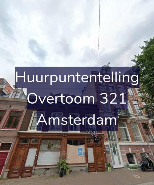 Foto gevel Huurpuntentelling voor Overtoom 321, Amsterdam