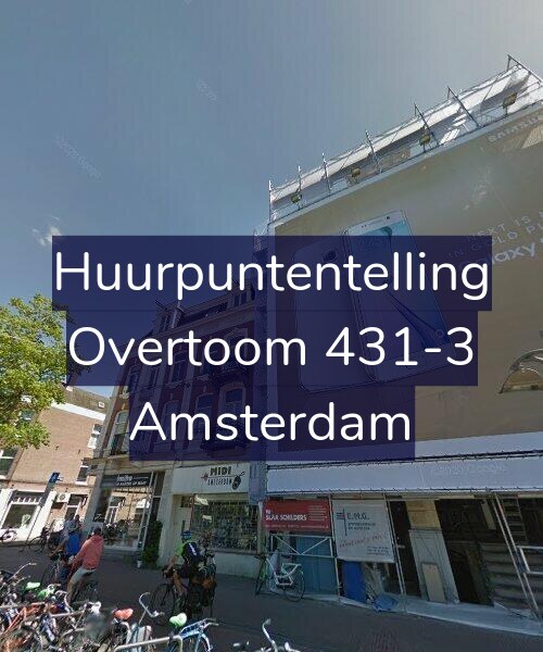 Foto gevel Huurpuntentelling voor Overtoom 431-3, Amsterdam