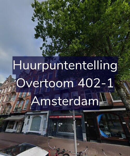 Foto gevel Huurpuntentelling voor Overtoom 402-1, Amsterdam