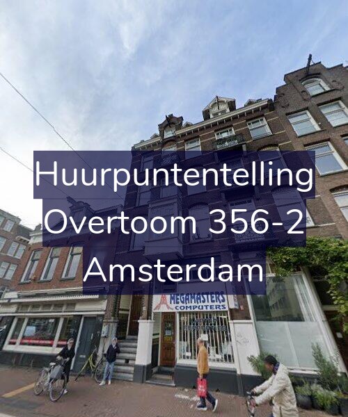 Foto gevel Huurpuntentelling voor Overtoom 356-2, Amsterdam