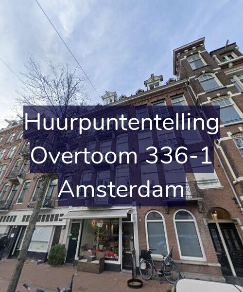 Foto gevel Huurpuntentelling voor Overtoom 336-1, Amsterdam