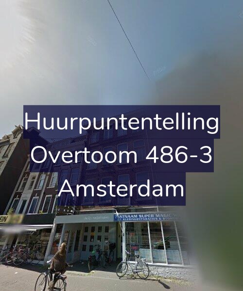 Foto gevel Huurpuntentelling voor Overtoom 486-3, Amsterdam