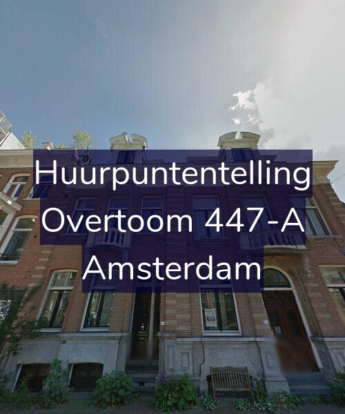 Foto gevel Huurpuntentelling voor Overtoom 447-A, Amsterdam