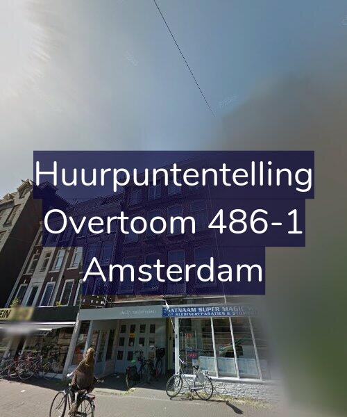 Foto gevel Huurpuntentelling voor Overtoom 486-1, Amsterdam